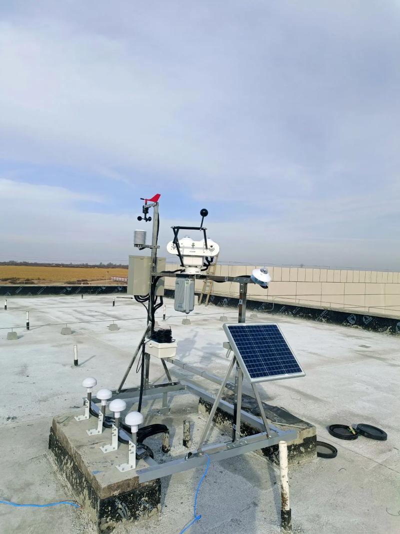 光伏電站屋頂式環(huán)境檢測儀 綠色能源站點(diǎn)的智能“哨兵”